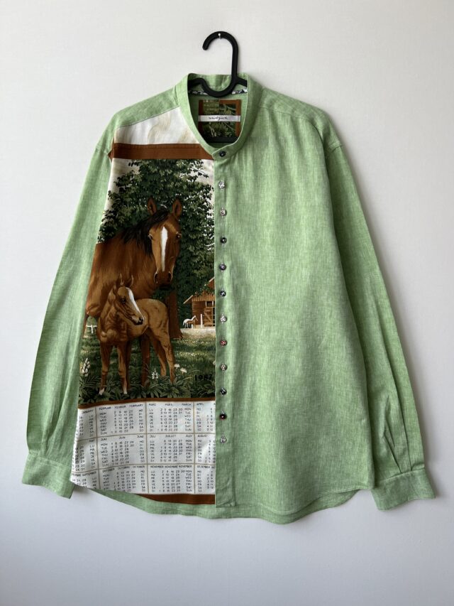 Сорочка унісекс льон L