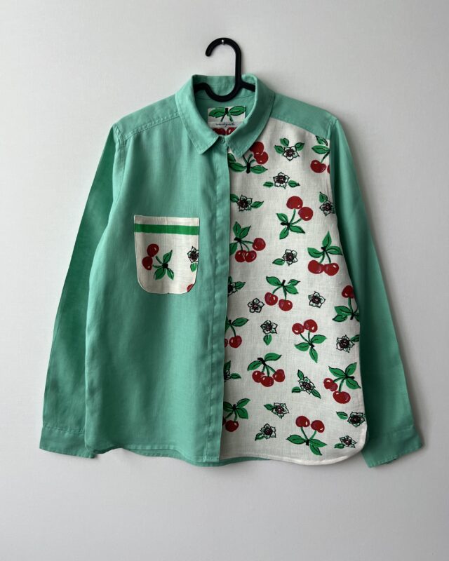 Сорочка жіноча льон S