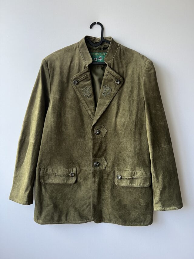 Куртка замшева М вживана