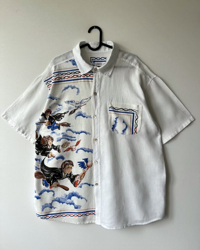 Сорочка унісекс льон L