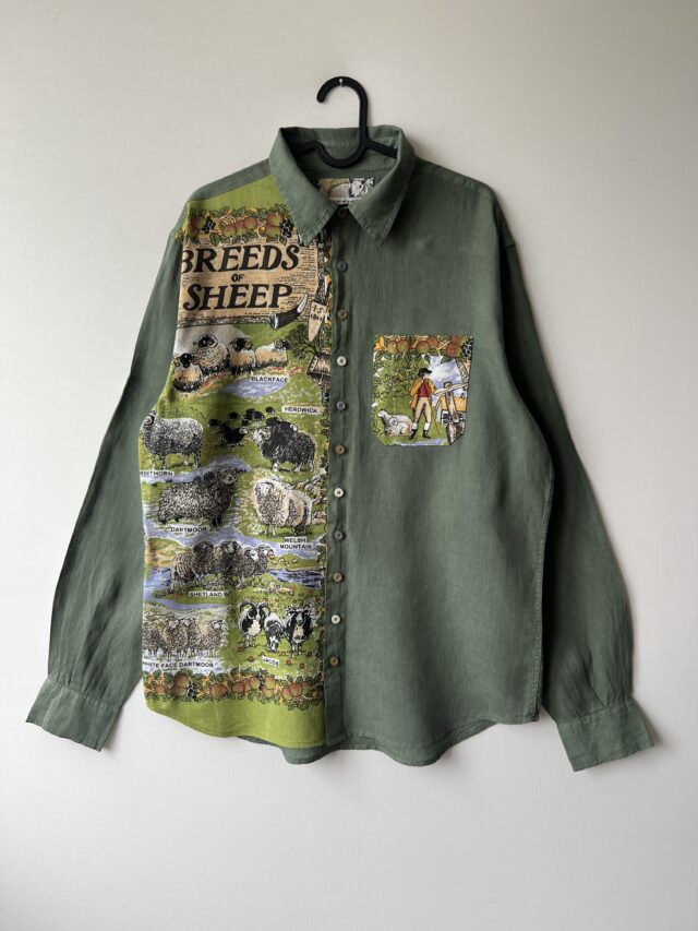 Сорочка унісекс льон М